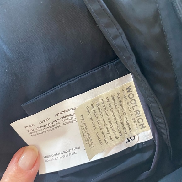 Woolrich Charlotte Bomber Jacket - Navy/midnight blue - in xs - Picture 4 of 7